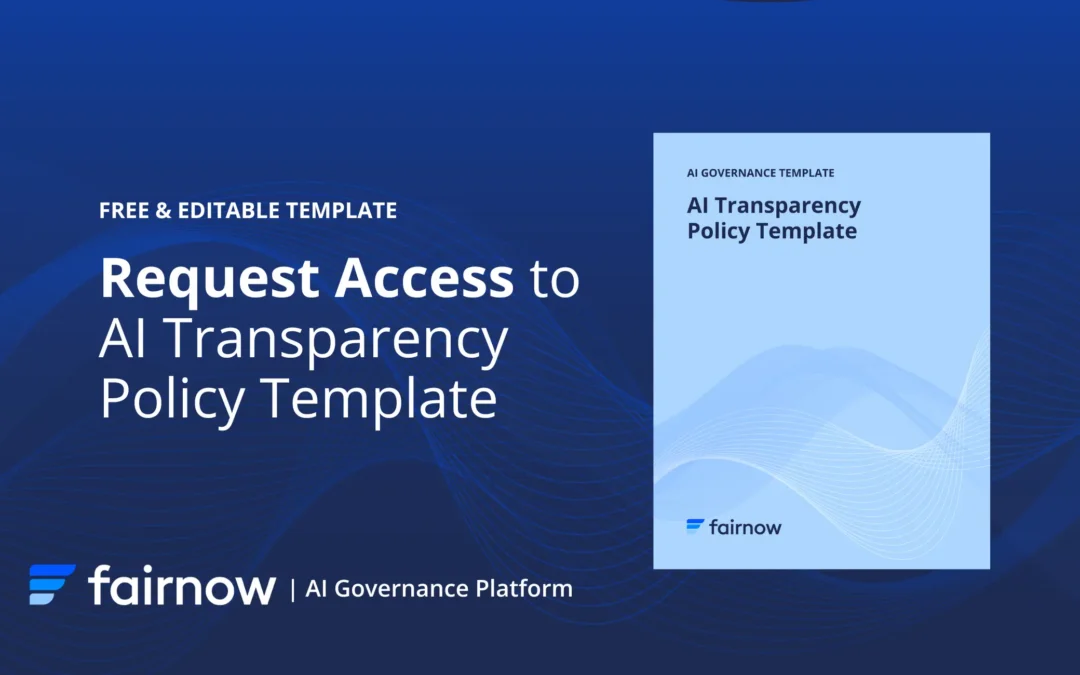 AI Transparency Policy Template