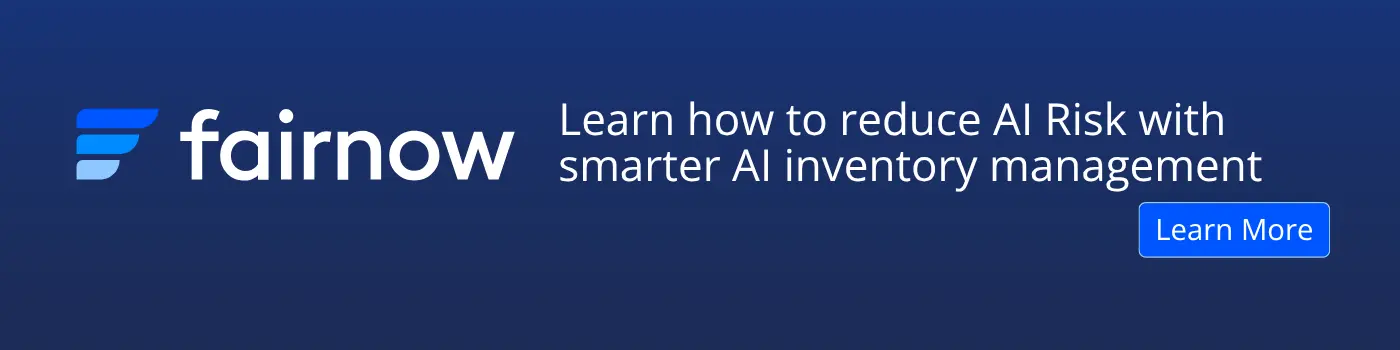 Image to promote using Smarter AI Inventory Management to Reduce AI Risk.