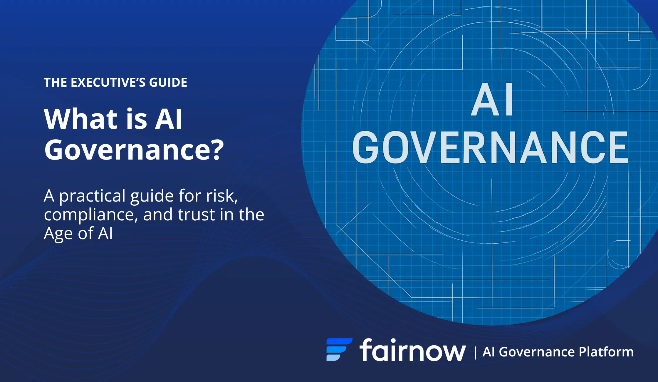 Describes what is included in the what is AI Governance executive guide.